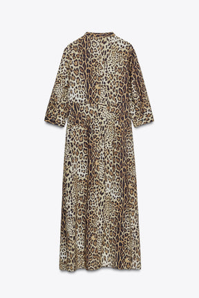 Animal Print Dress