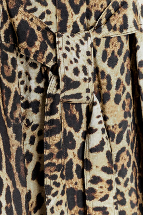 Animal Print Dress