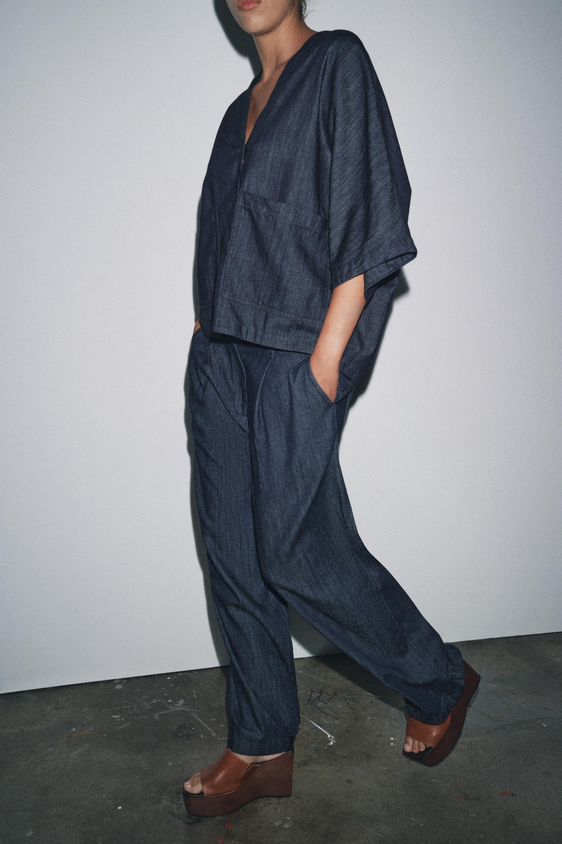 Relaxed Denim Shirt
