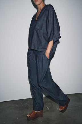 Relaxed Denim Shirt