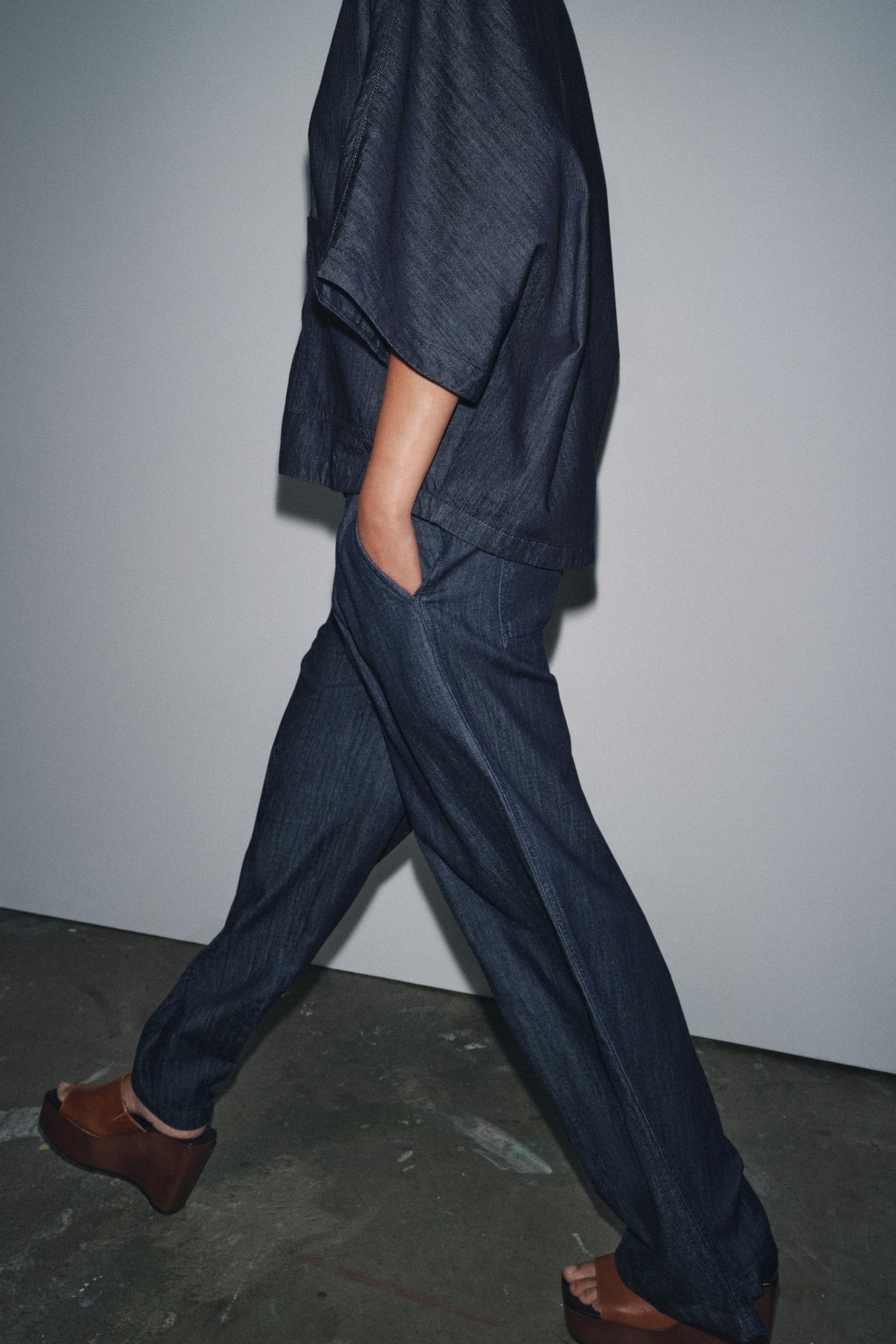 Relaxed Denim Shirt