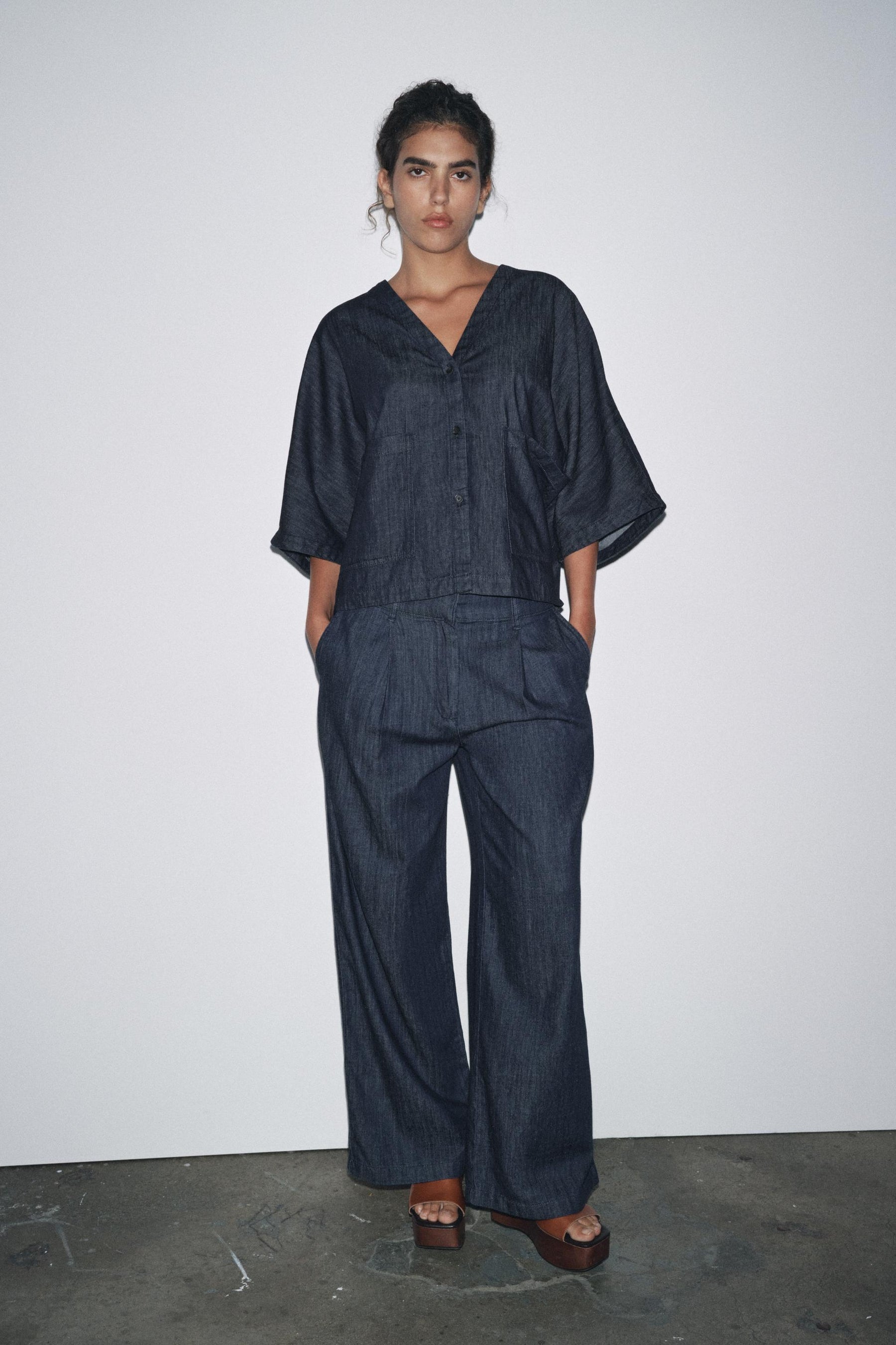 Relaxed Denim Shirt