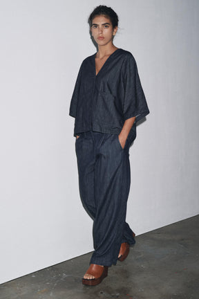 Relaxed Denim Shirt