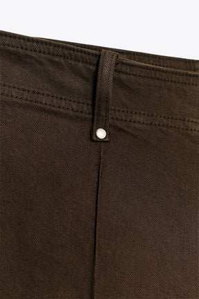 Wide-leg High-waist Jeans