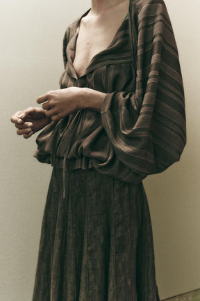 Volume Jacquard Top