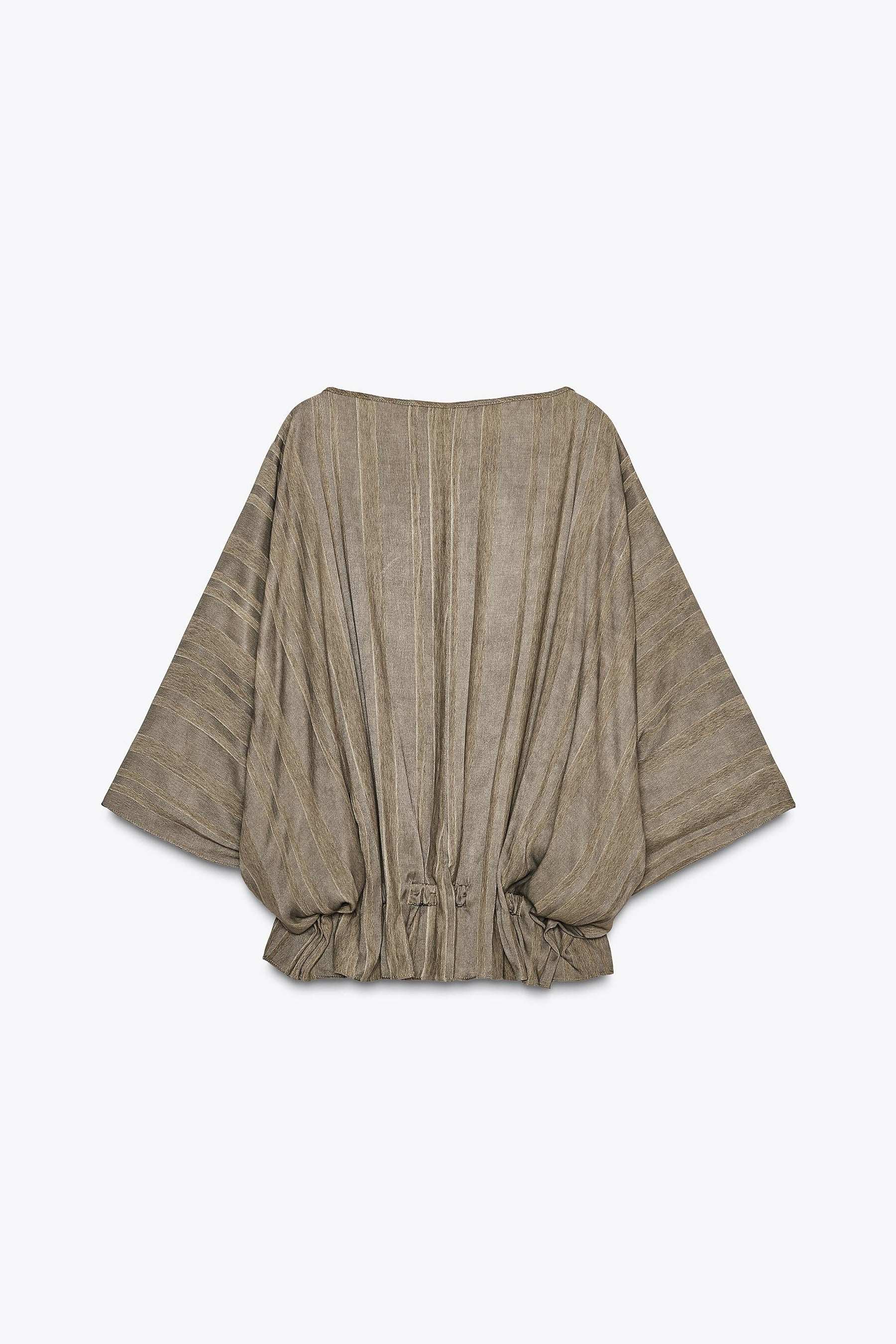Volume Jacquard Top