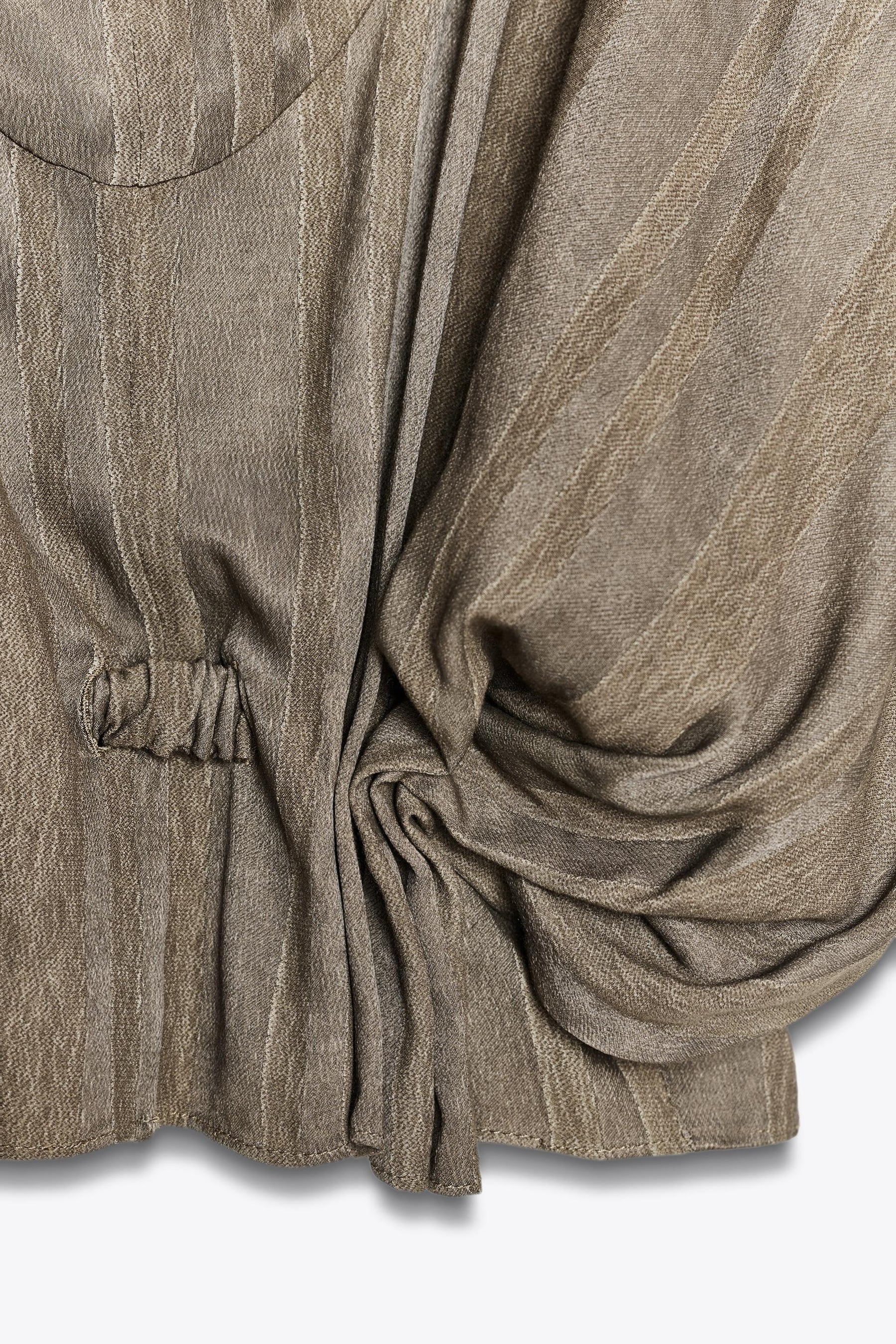 Volume Jacquard Top