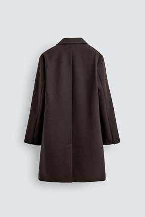REGULAR FIT COAT WITH WOOL - Image 7