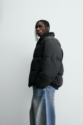 RUBBERISED PUFFER JACKET - Image 5