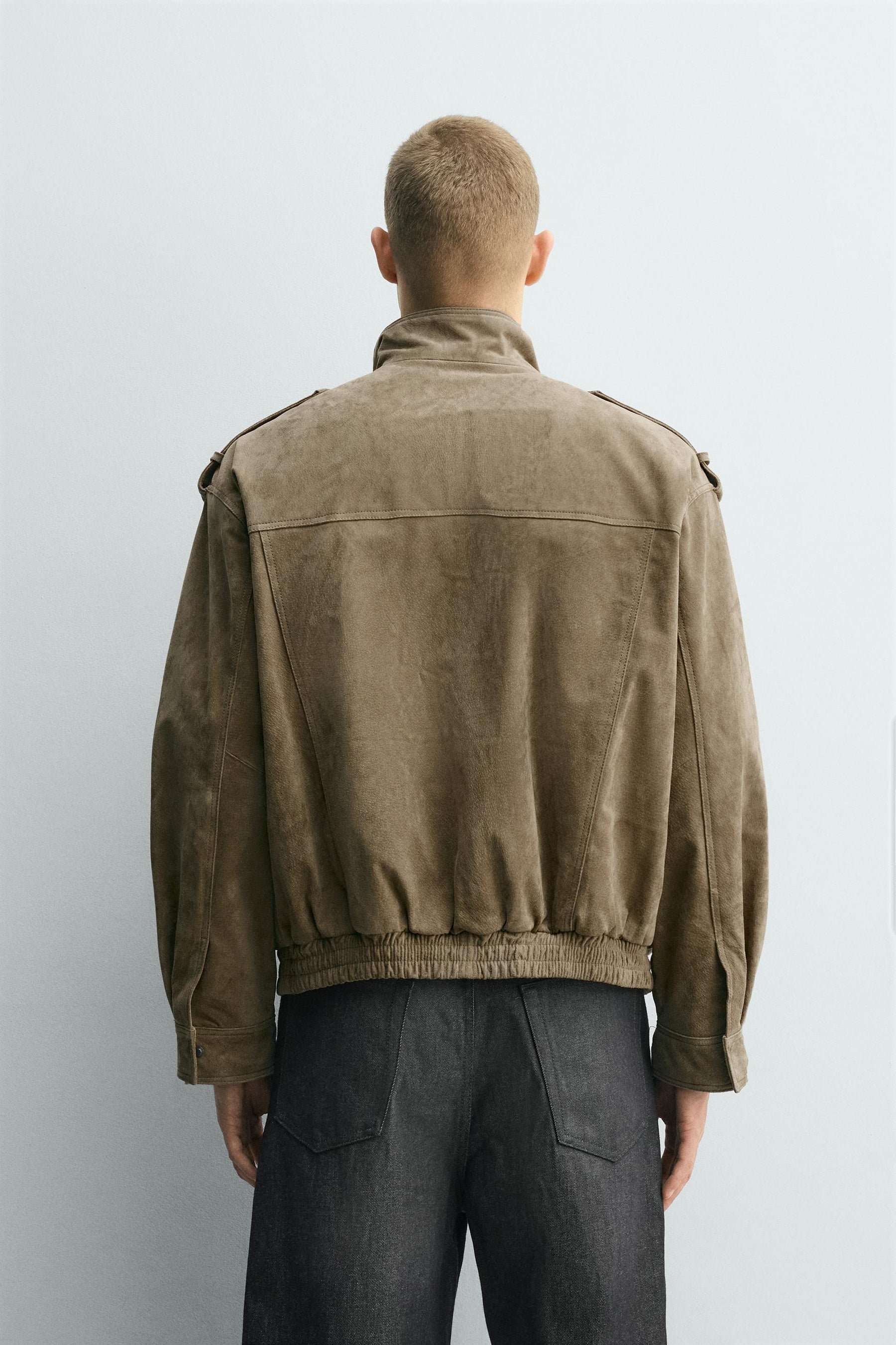 Suede Leather Jacket