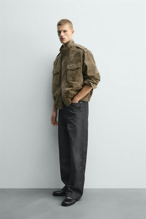 Suede Leather Jacket