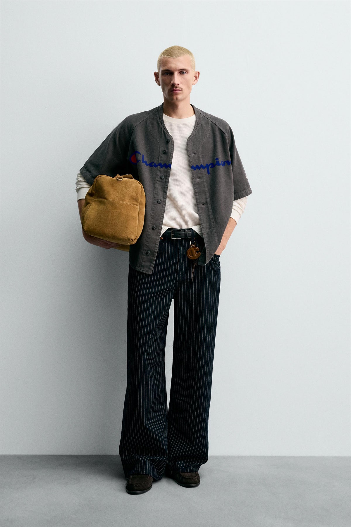 CHAMPION ® X PRINTED BASEBALL SHIRT - Image 1