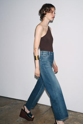 Wide-Leg High-Waist Jeans