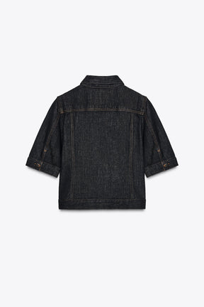 Denim Shirt with Pockets