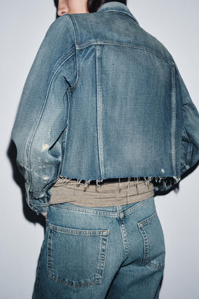 Cropped Denim Jacket