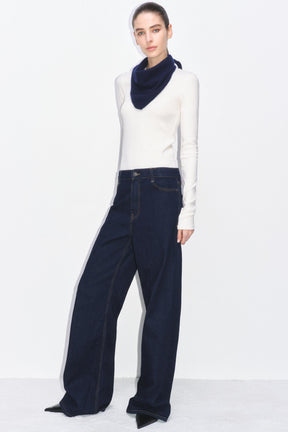 High Waist Wide Jeans