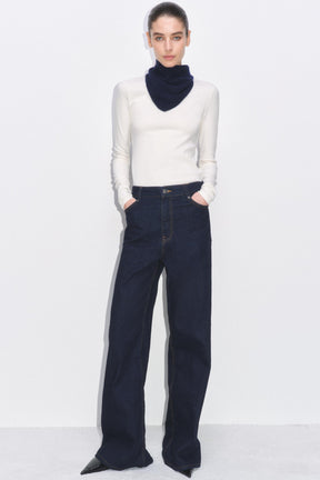High Waist Wide Jeans