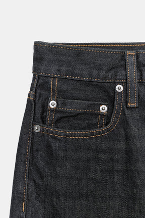 Full-Length Mid-Waist Jeans