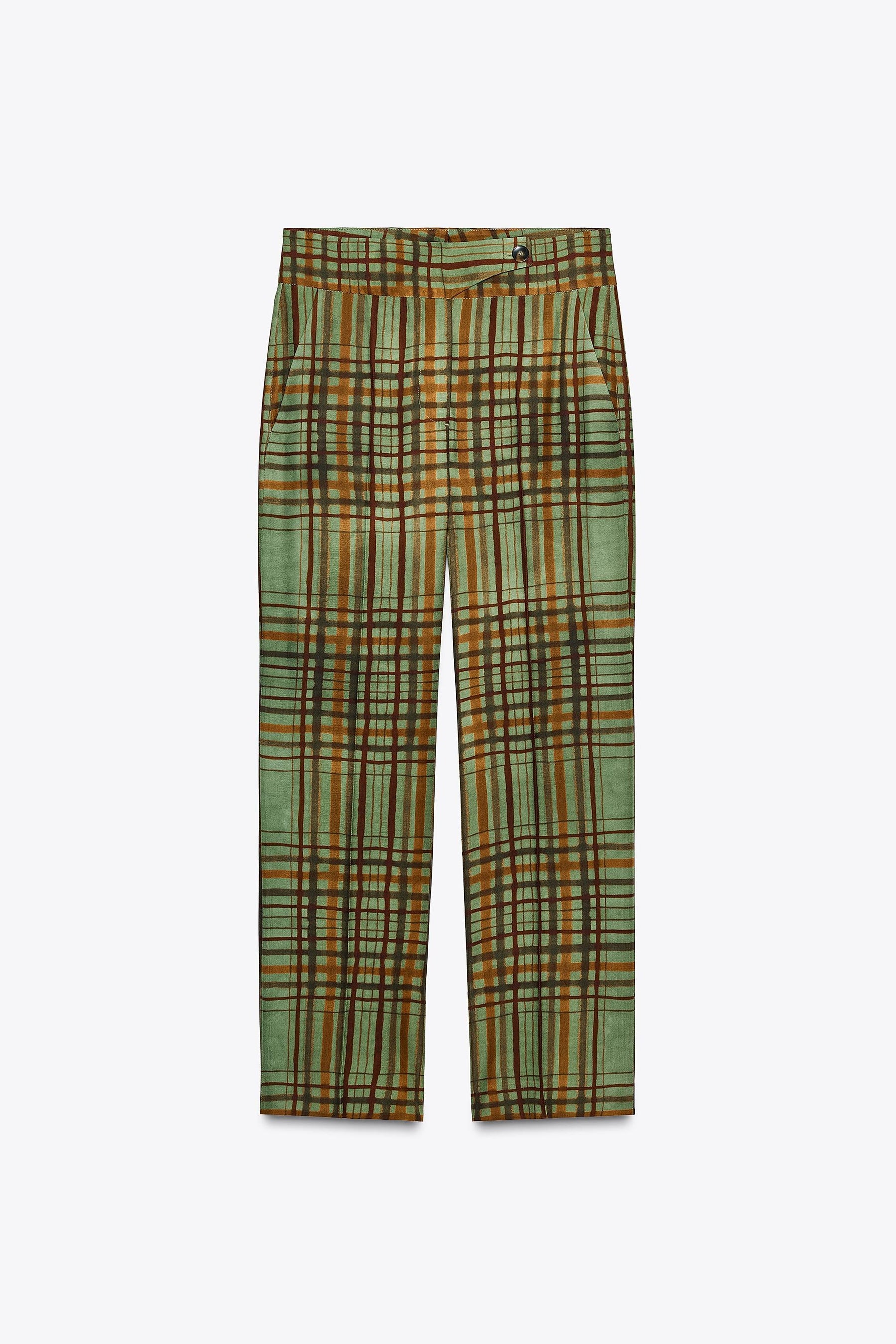 CROP FLARE TROUSERS