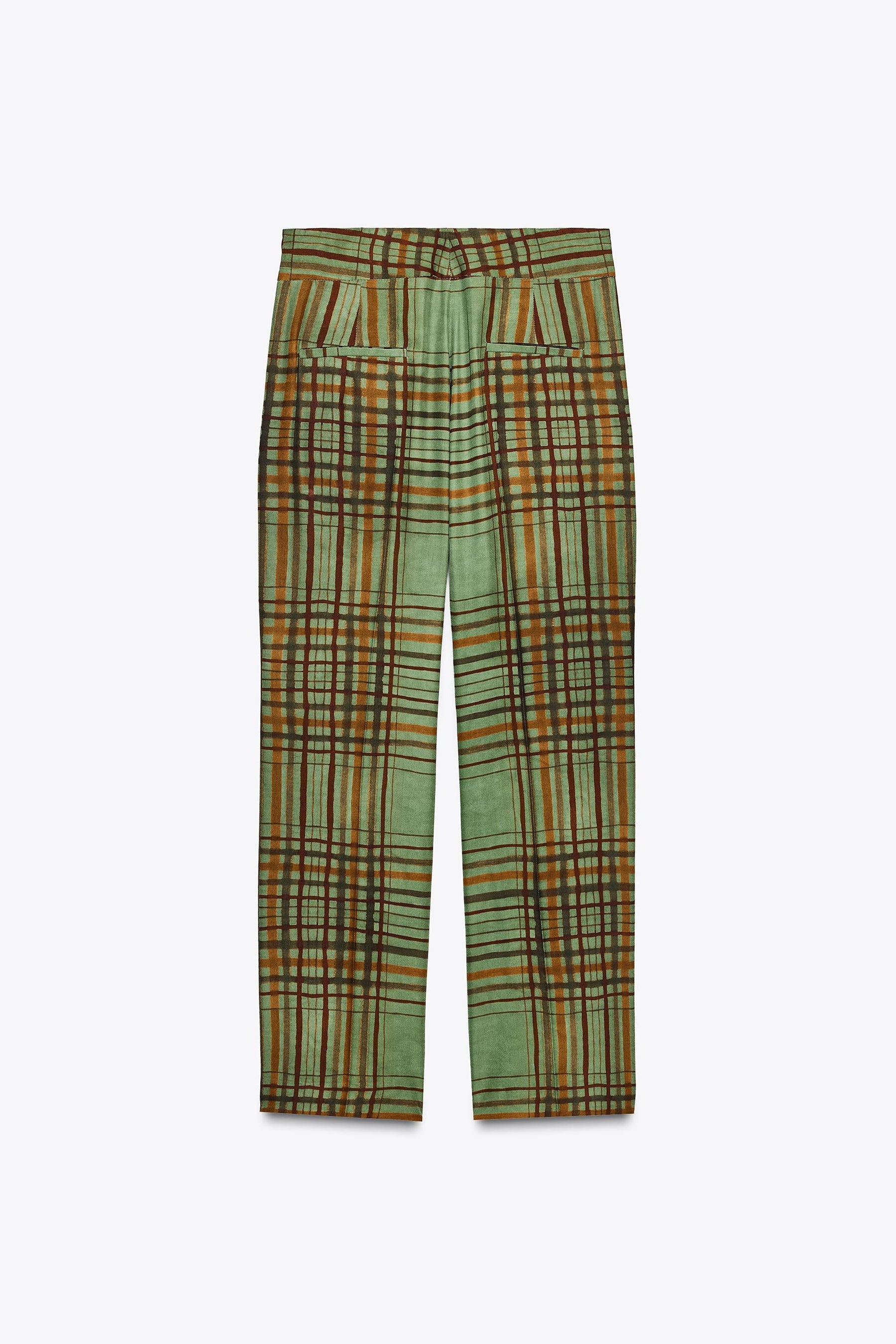 CROP FLARE TROUSERS