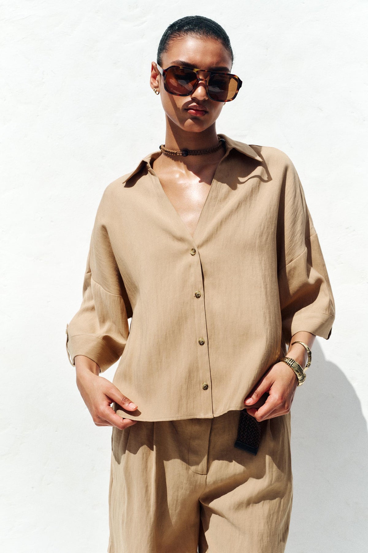 Wide Sleeve Shirt