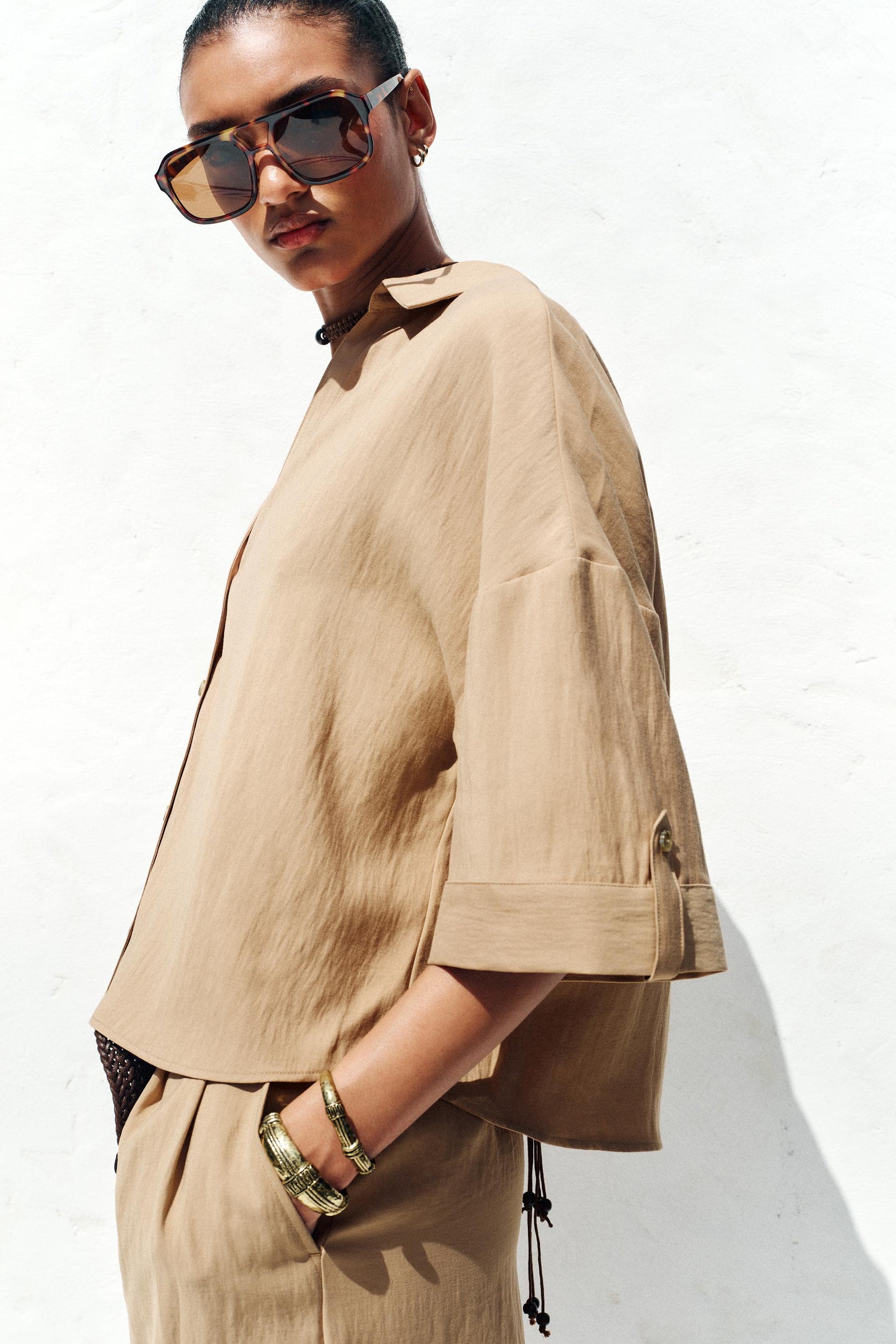 Wide Sleeve Shirt