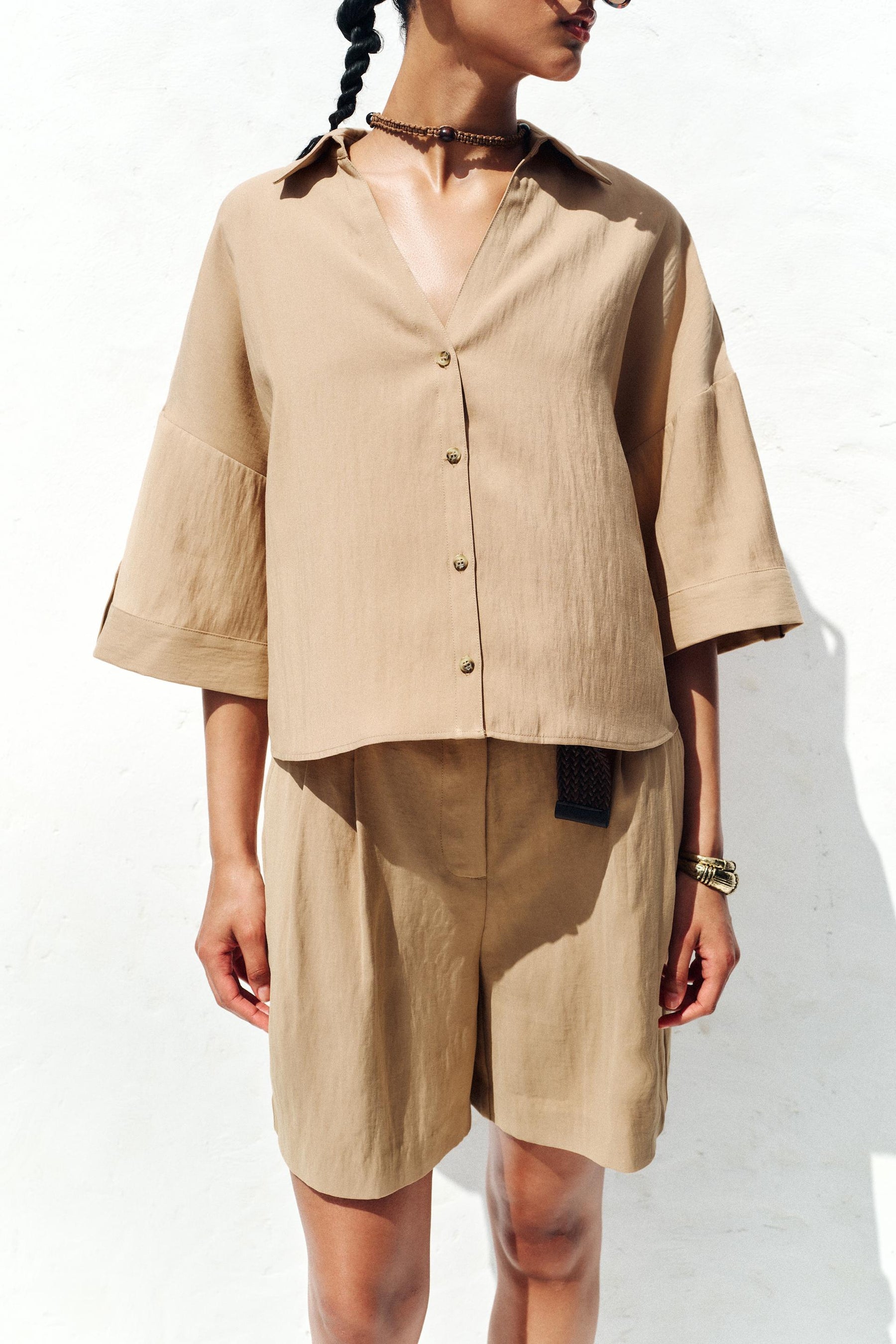Wide Sleeve Shirt