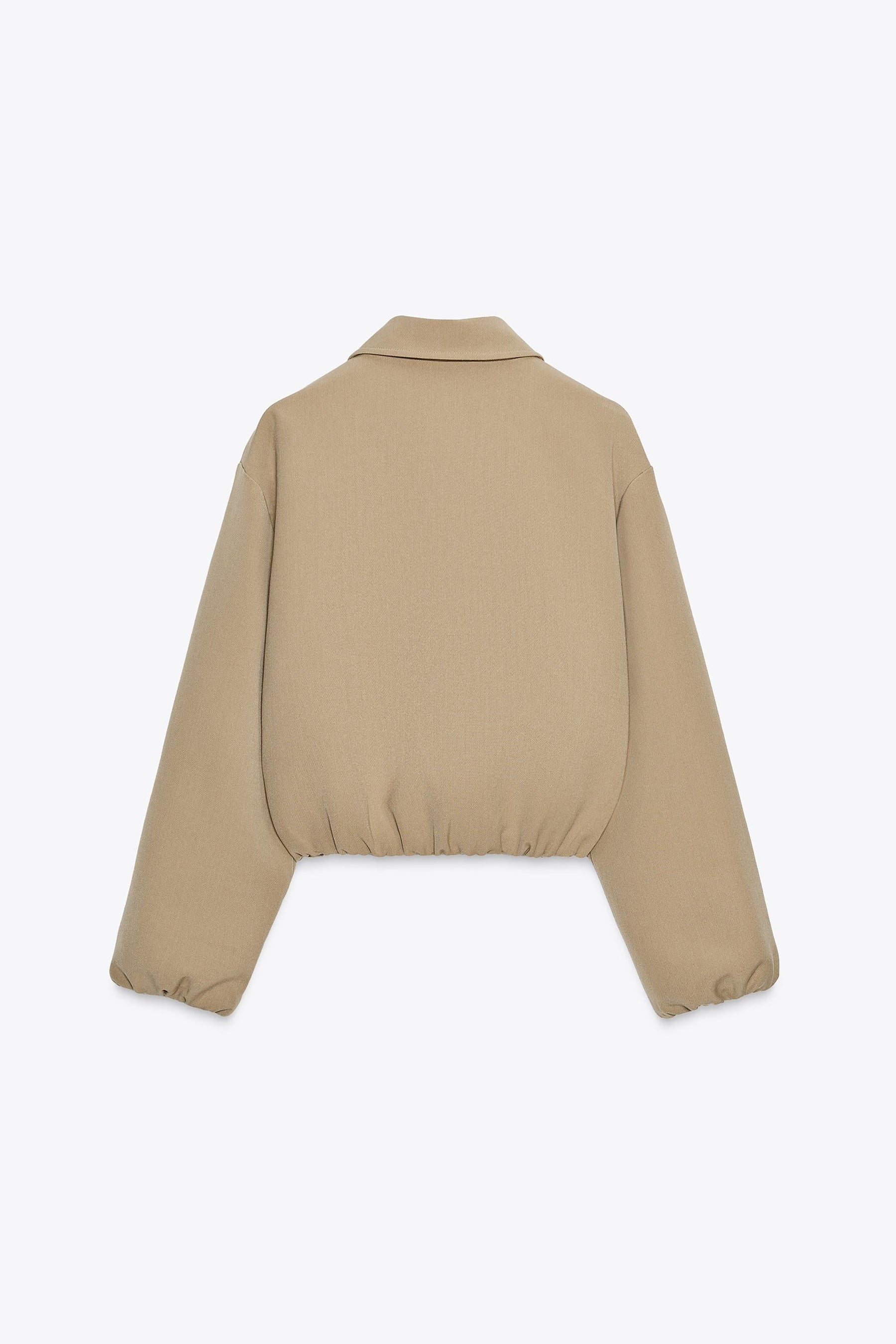 PUFF-SLEEVE BOMBER JACKET - Image 6