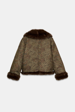 GESTICKTE DOPPELWEITJACKE