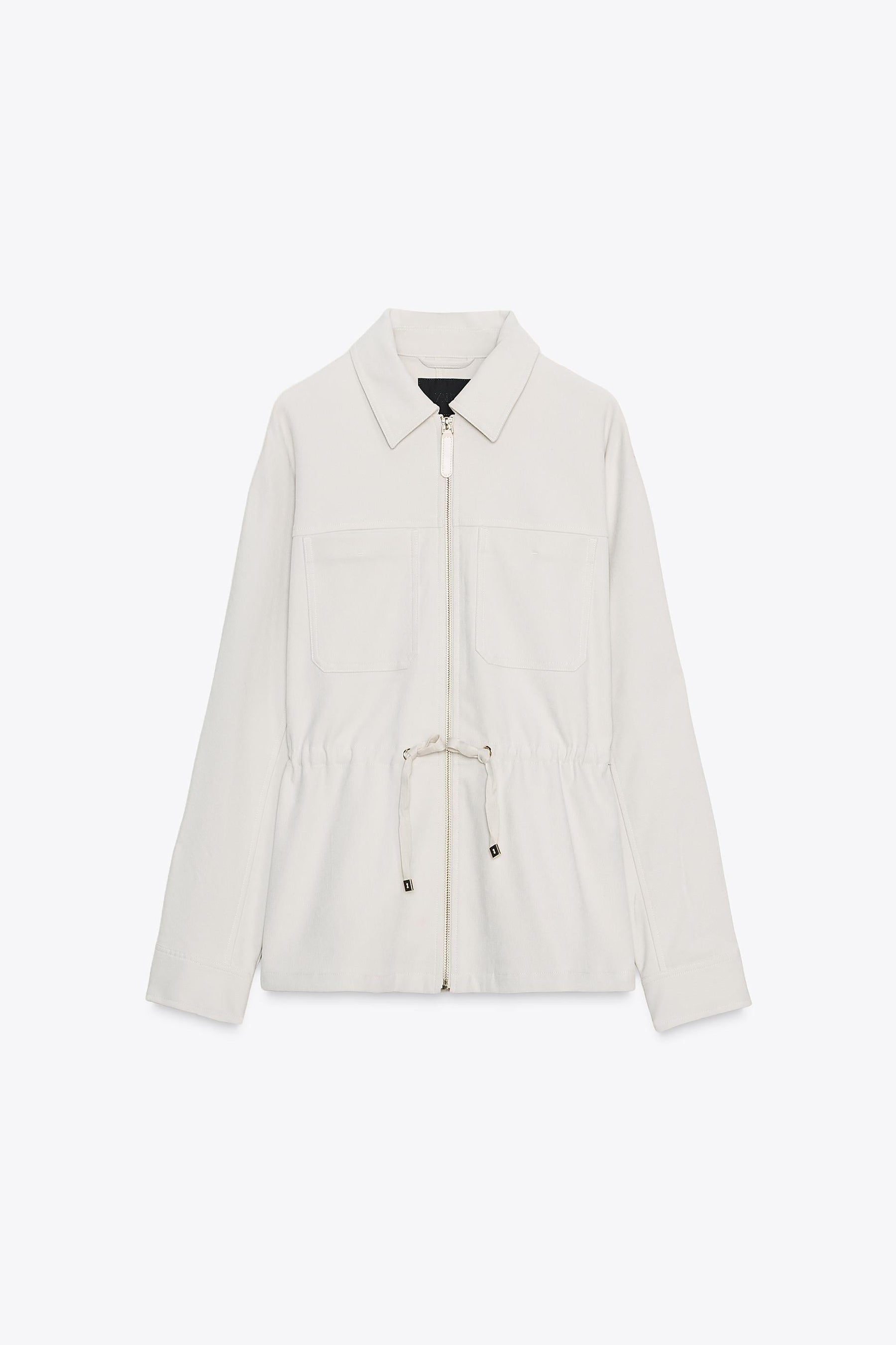ADJUSTABLE WAIST JACKET WITH POCKETS - Image 4