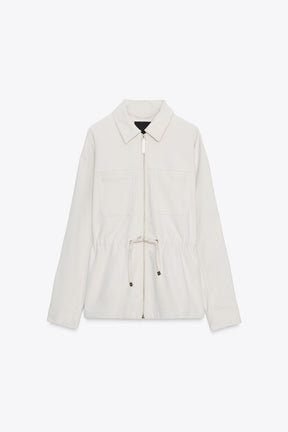 Jacke mit verstellbarem Bund
