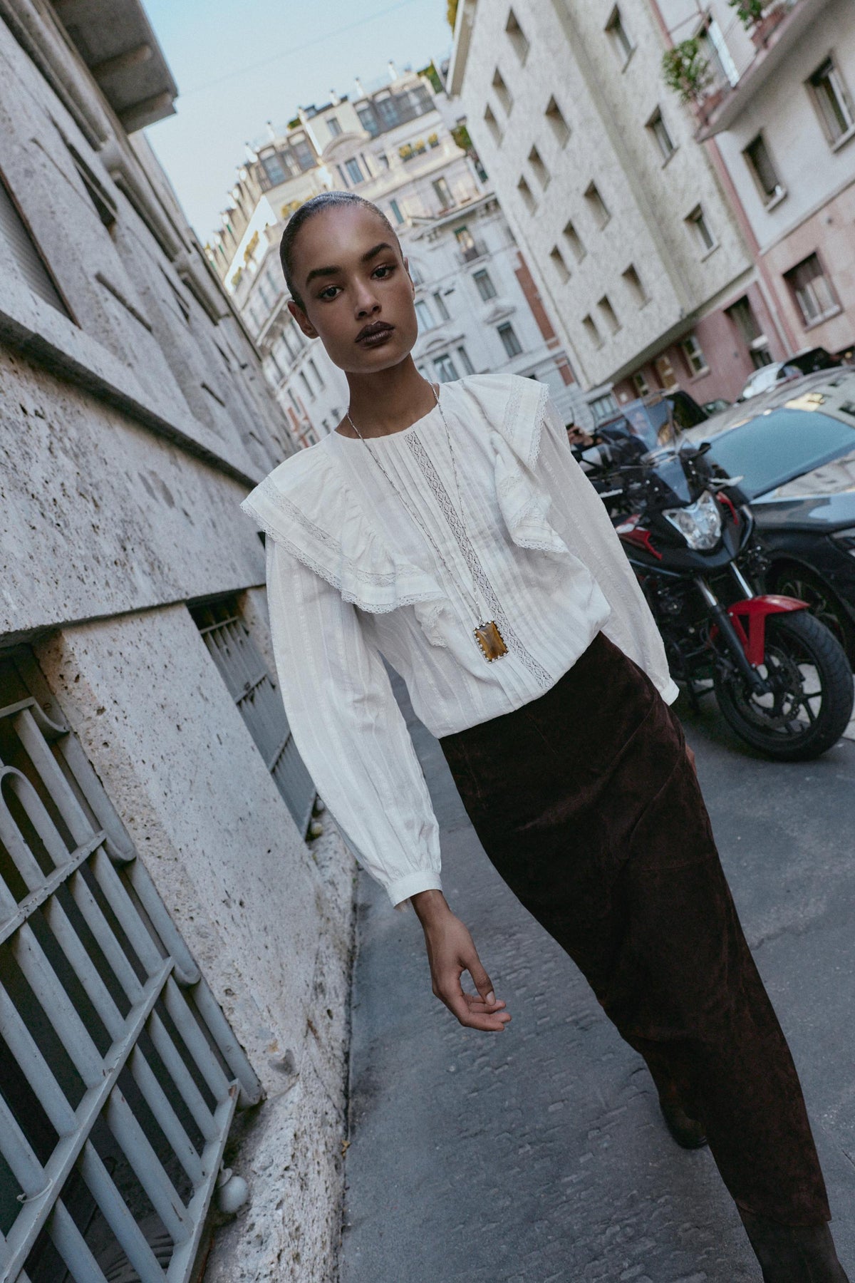Ruffled Romantic Shirt