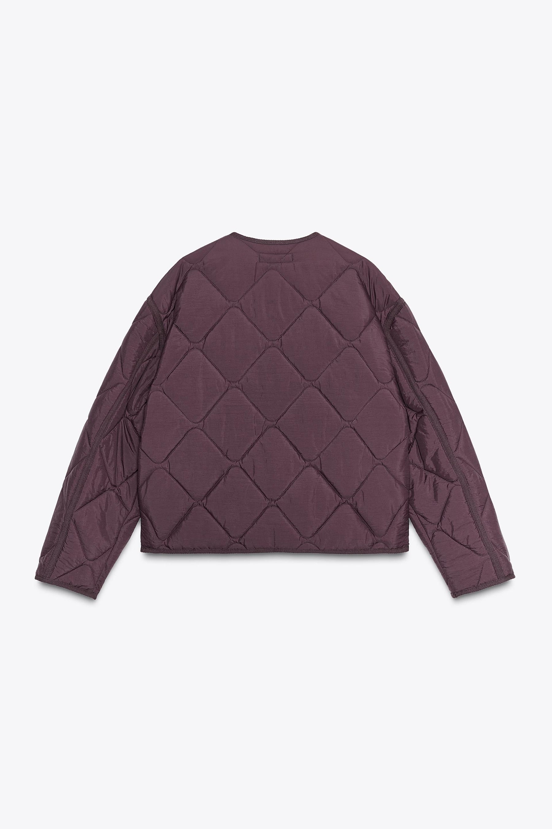 QUILTED JACKET WITH PATCH POCKETS - Image 5