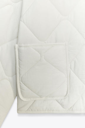 QUILTED JACKET WITH PATCH POCKETS - Image 5