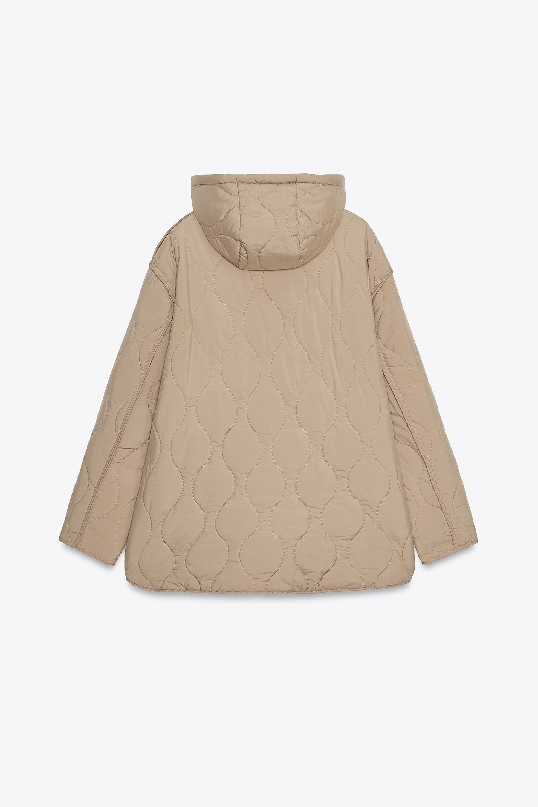 Water-repellent quilted jacket