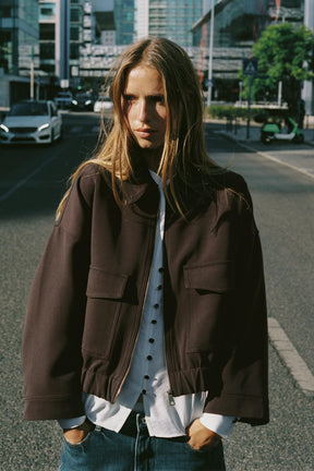 Jacke mit vielen Taschen