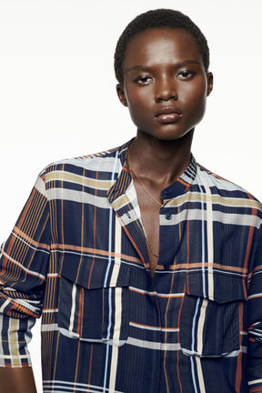Check Shirt with Pockets
