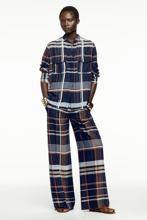 Check Shirt with Pockets