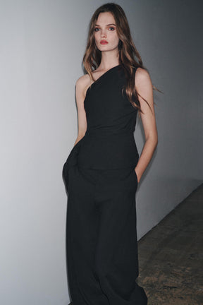 Asymmetric Tie Top