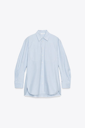 Striped Shirt with Pocket