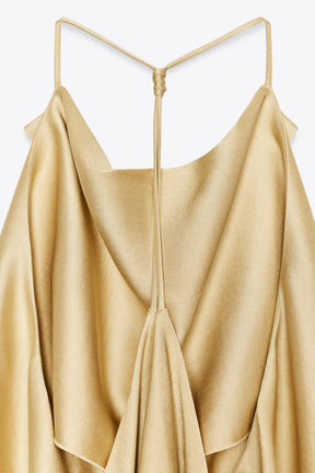 Satin Halter Top