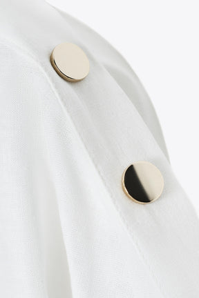 LINEN BLEND SHIRT