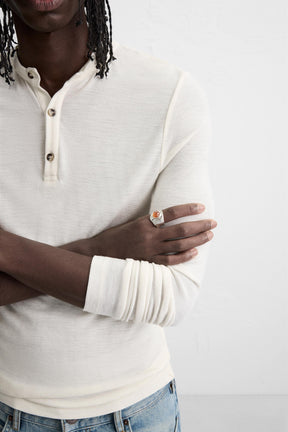 CONTRAST SIGNET RING - Image 2