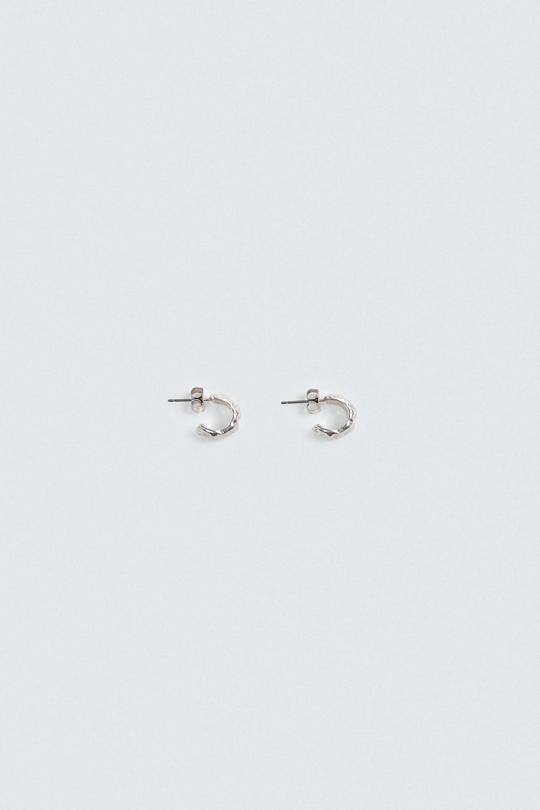IRREGULAR HOOP EARRINGS - Image 2
