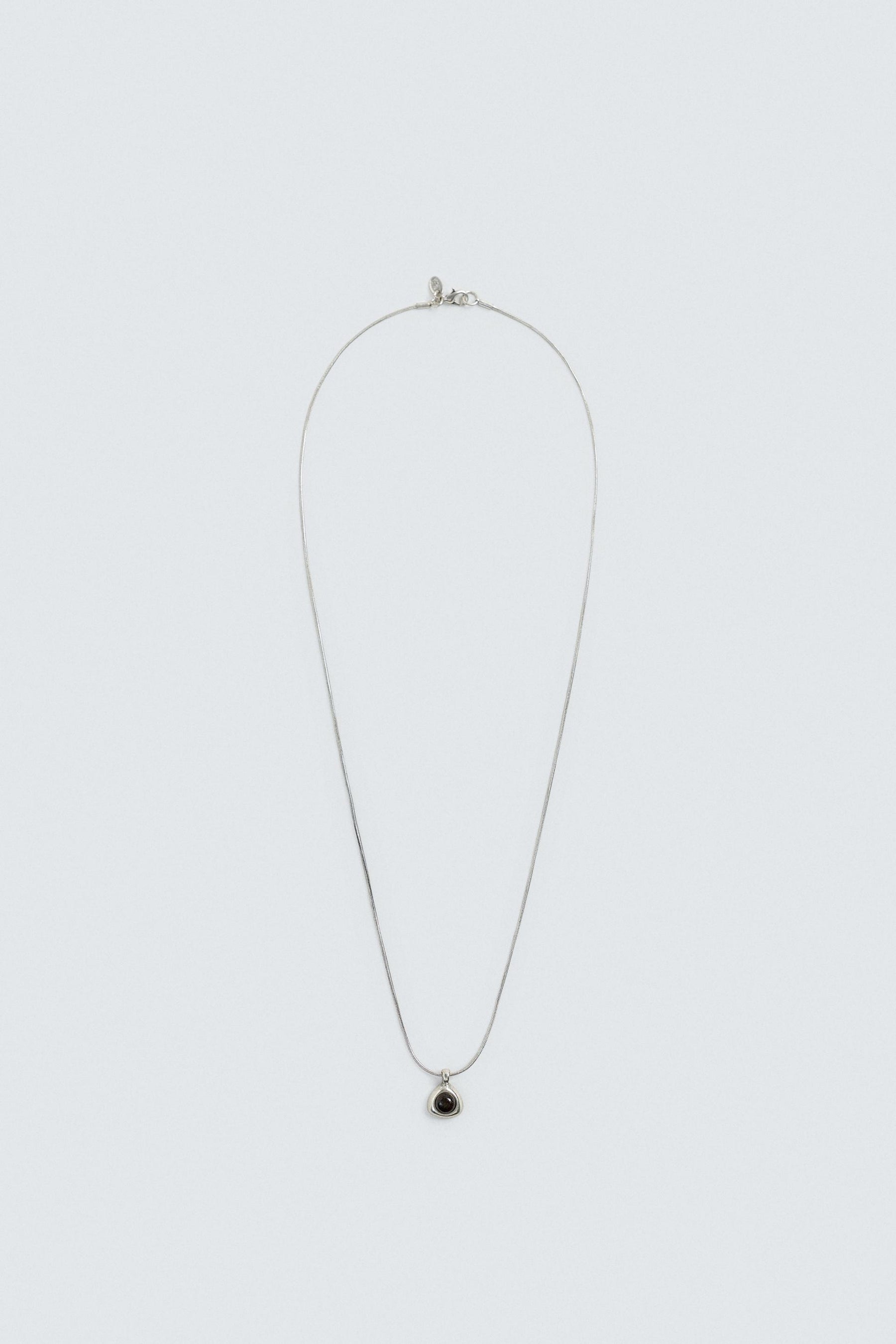 METAL CORD CHAIN WITH STONE - Image 2