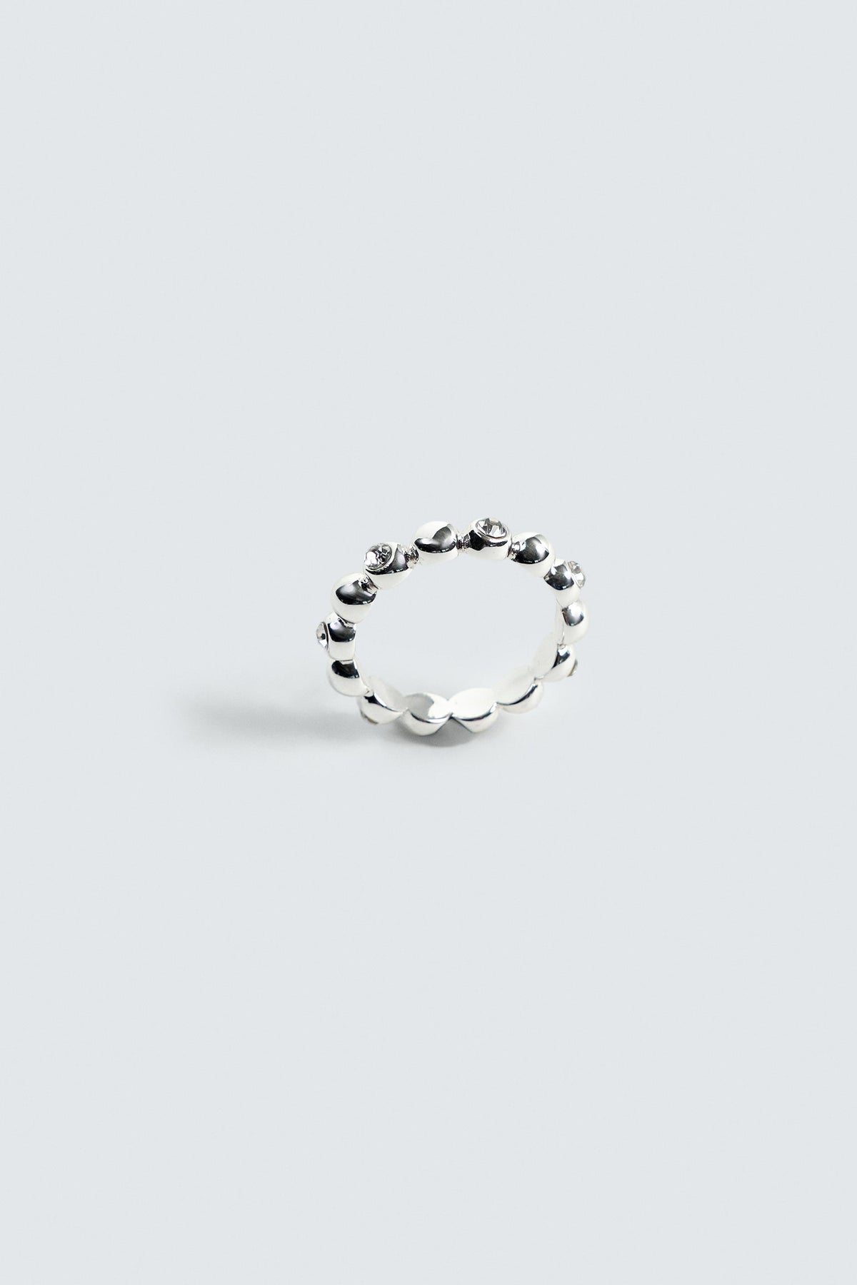 Sparkling Sphere Ring