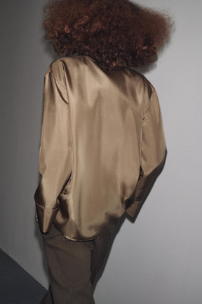 100% Silk Shirt with