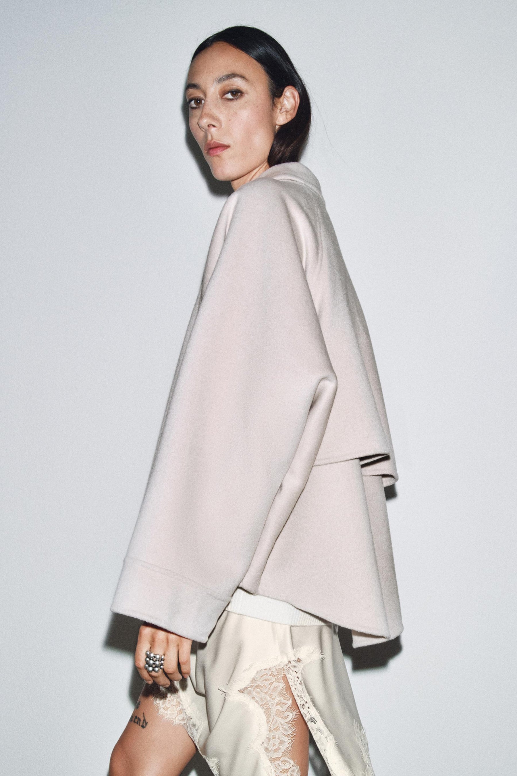 Wool Jacket with Zip