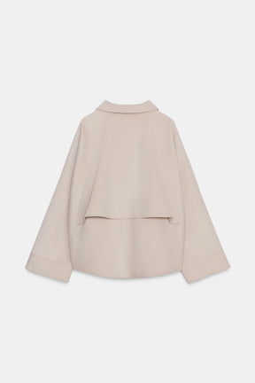 WOOL JACKET WITH ZIP ZW COLLECTION - Image 10