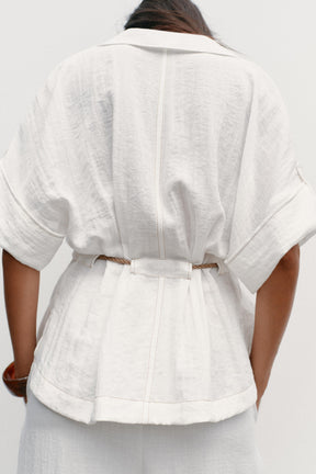 Belted Safari Shirt